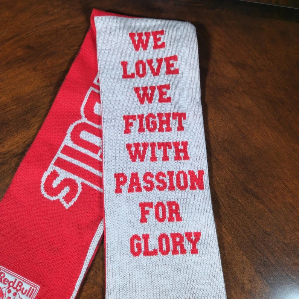 New York Red Bulls Embroidered Scarf 